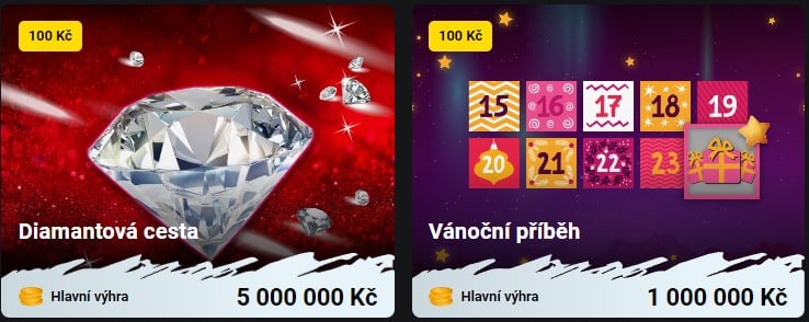 Losy online 100 Kč